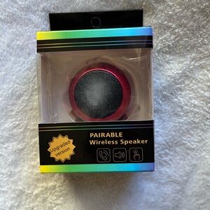 Red Bluetooth Speaker NIB